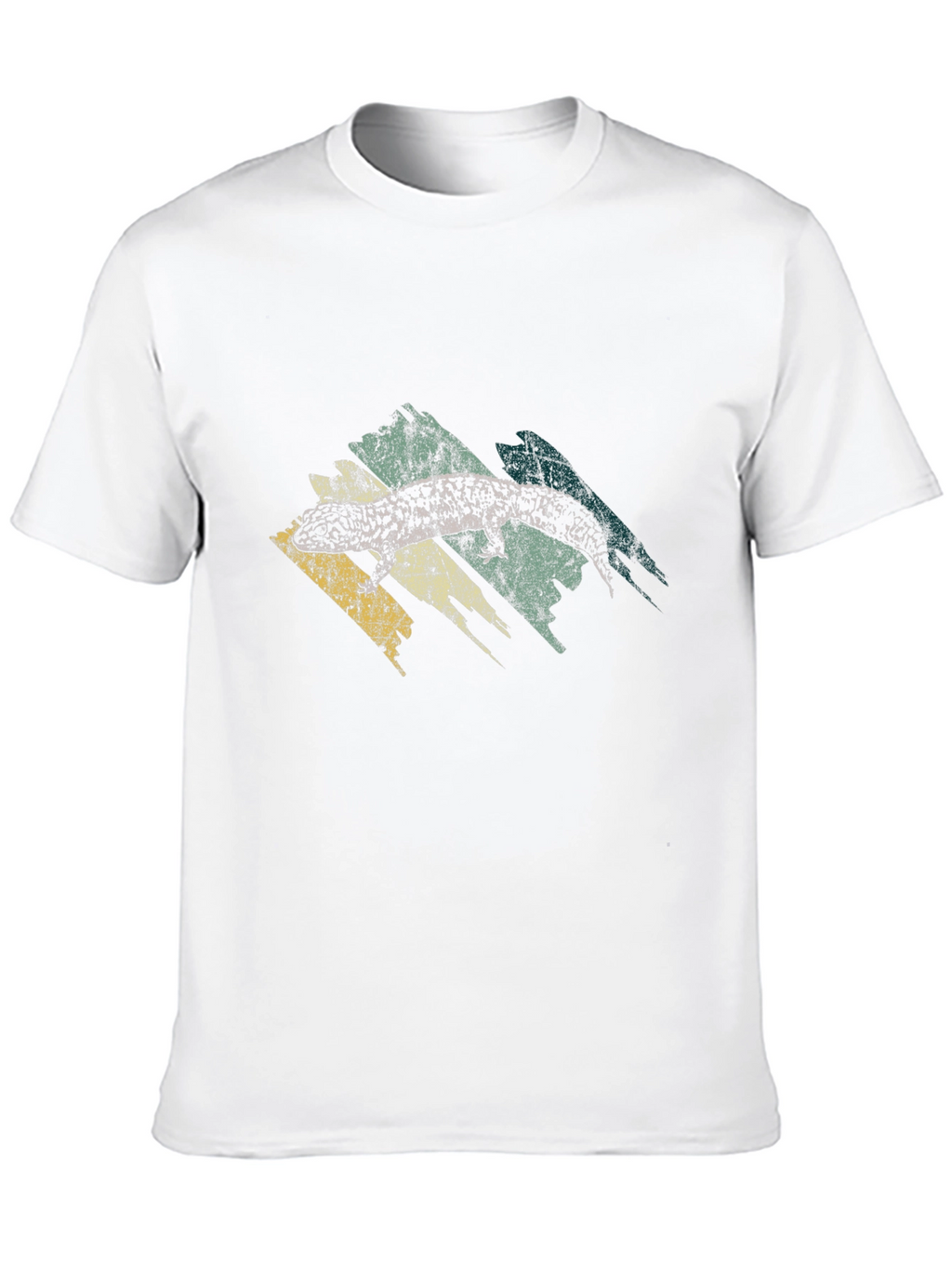 Retro Gecko Graphic Tee - Cool Lizard T-Shirt