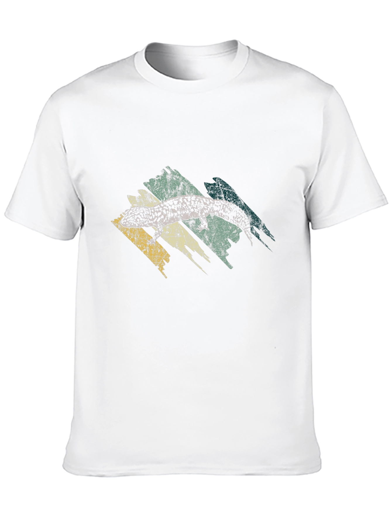 Retro Gecko Graphic Tee - Cool Lizard T-Shirt