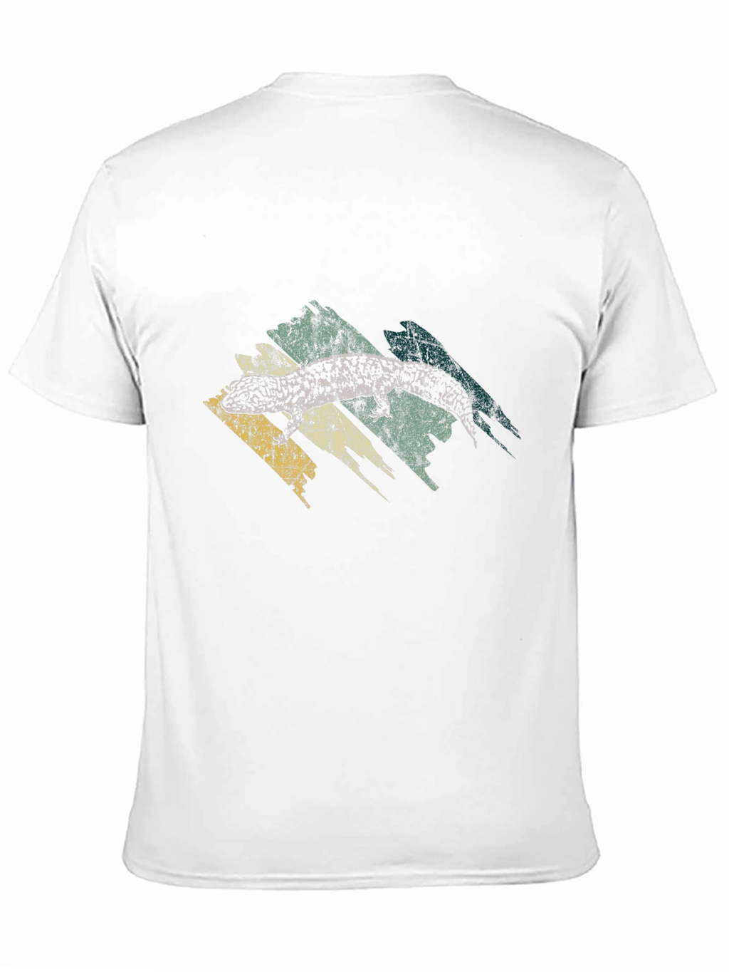 Retro Gecko Graphic Tee - Cool Lizard T-Shirt