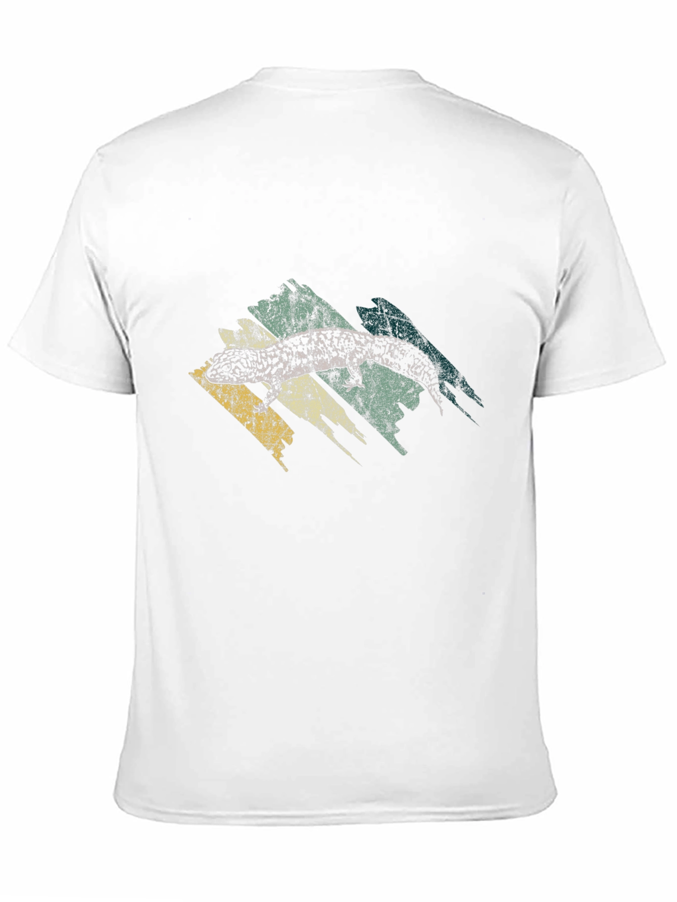 Retro Gecko Graphic Tee - Cool Lizard T-Shirt
