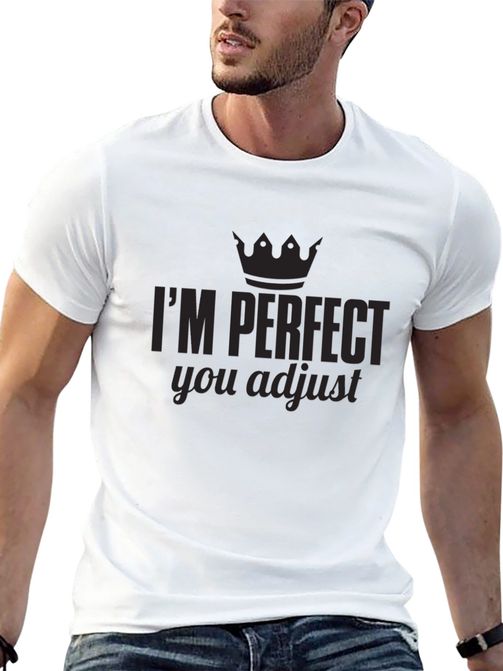 Im Perfect You Adjust Graphic Tee