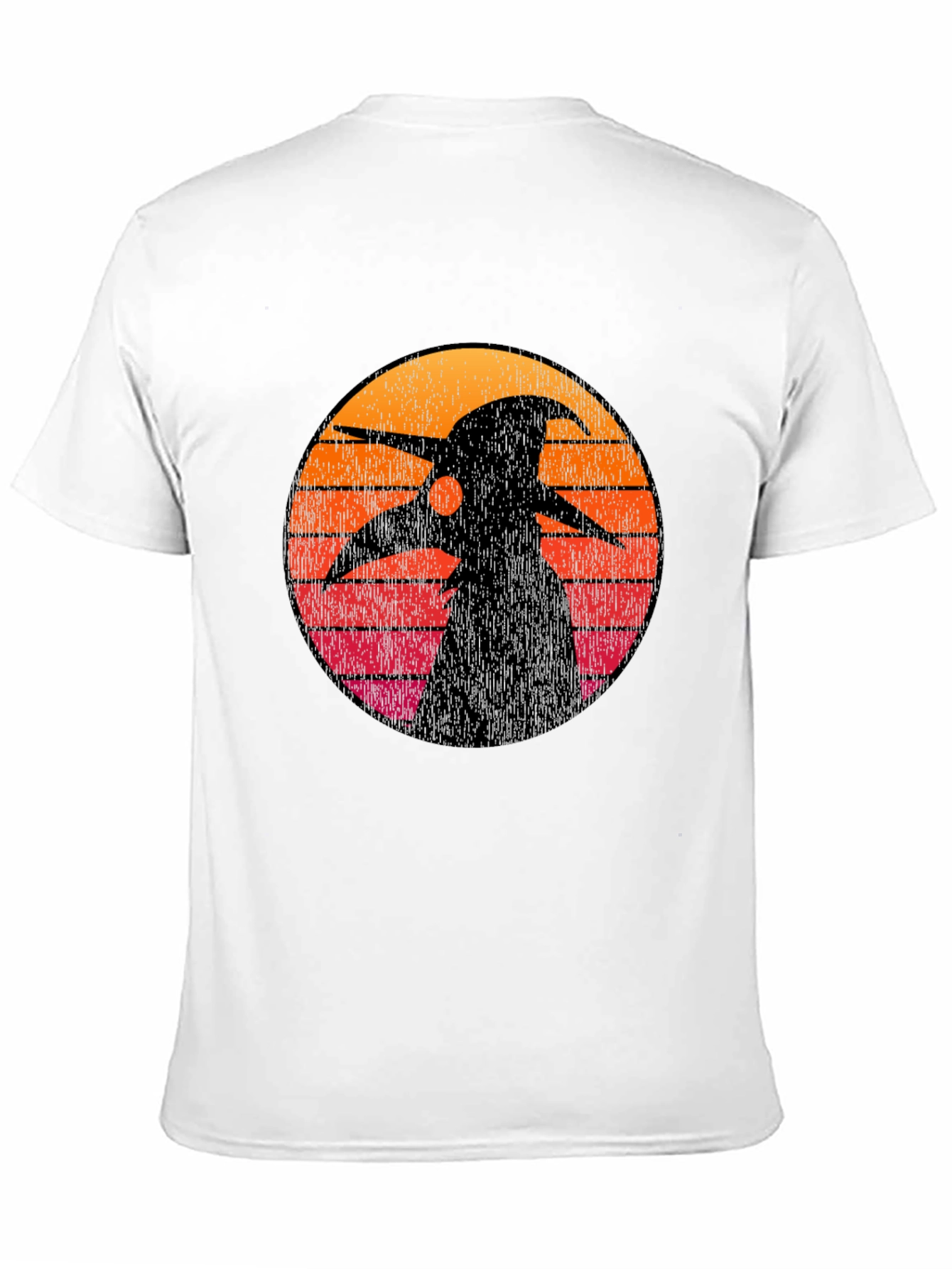 Plague Doctor Sunset Graphic Tee