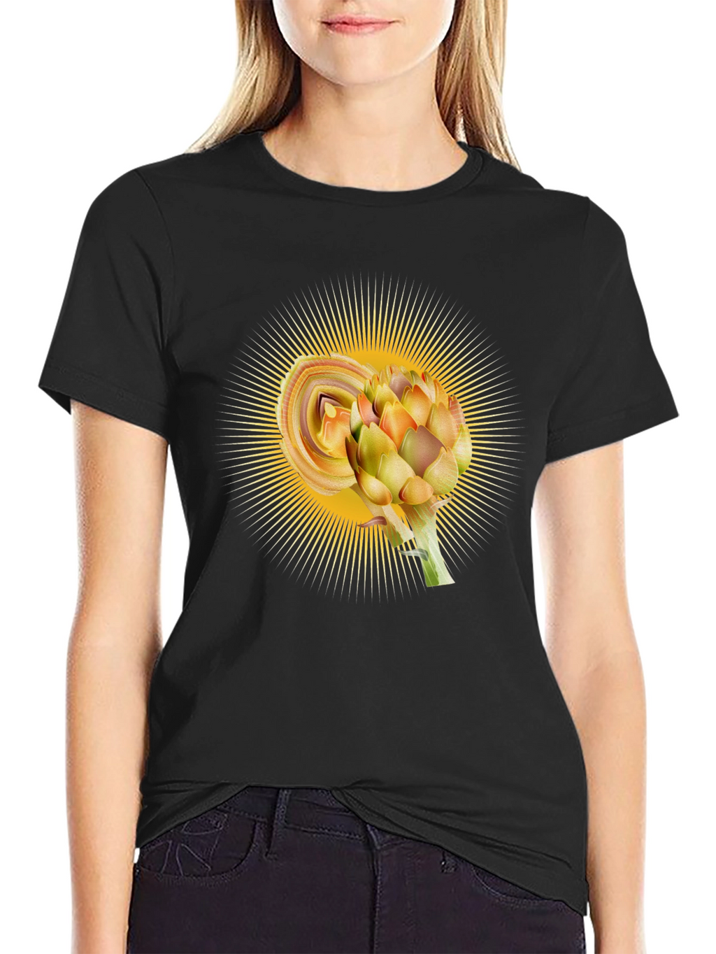 Artichoke Sunburst Graphic Tee