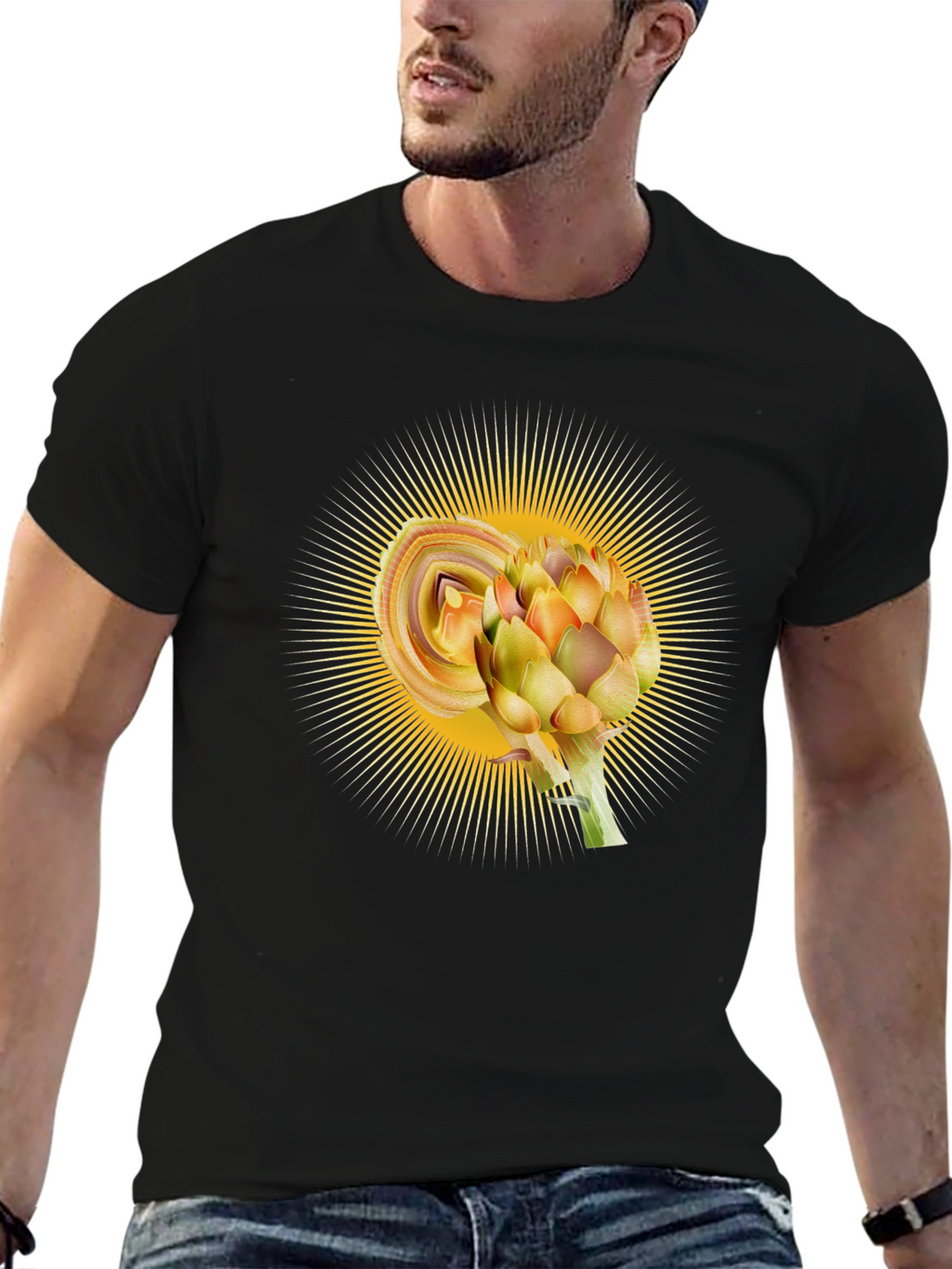 Artichoke Sunburst Graphic Tee