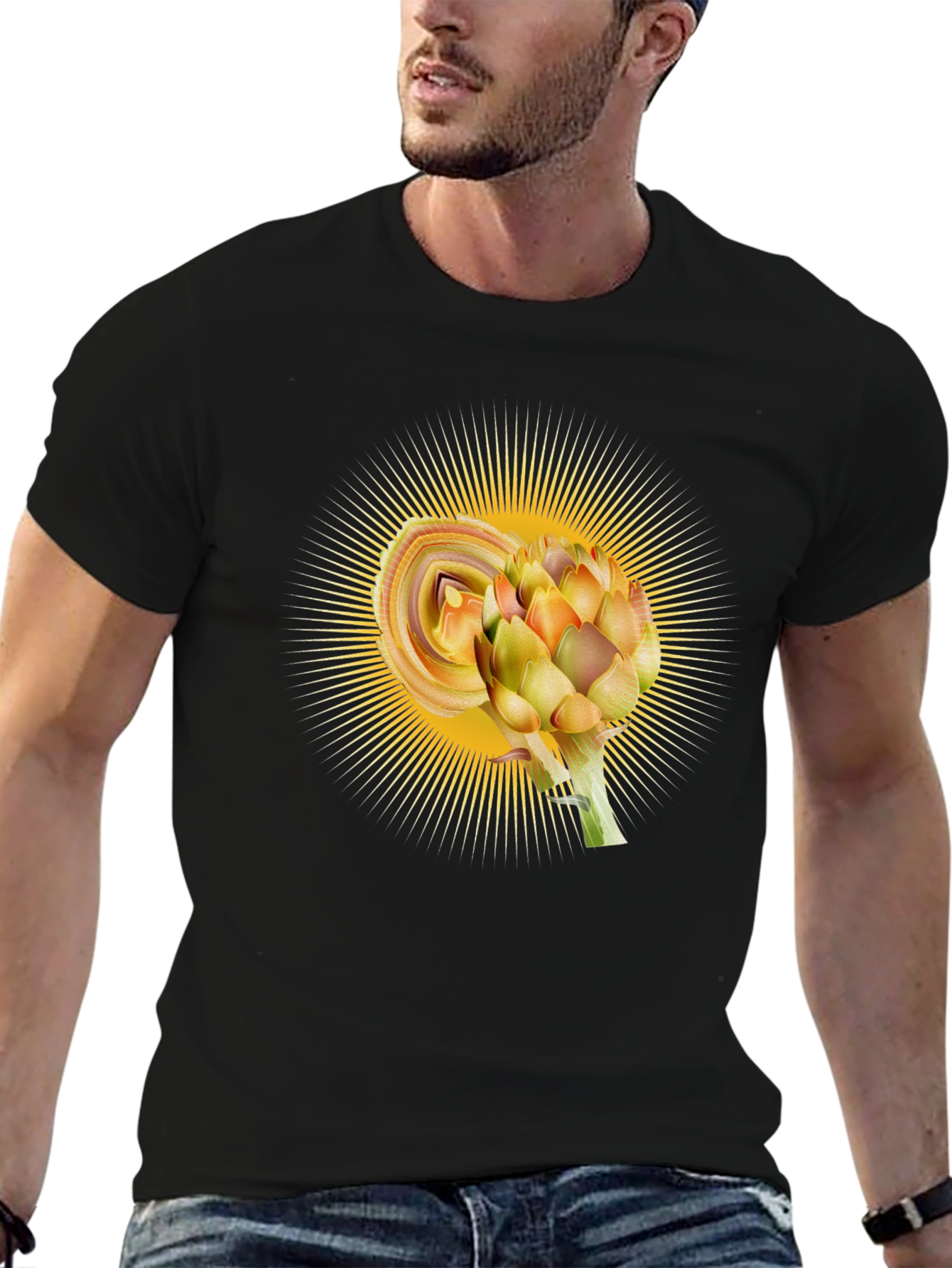 Artichoke Sunburst Graphic Tee