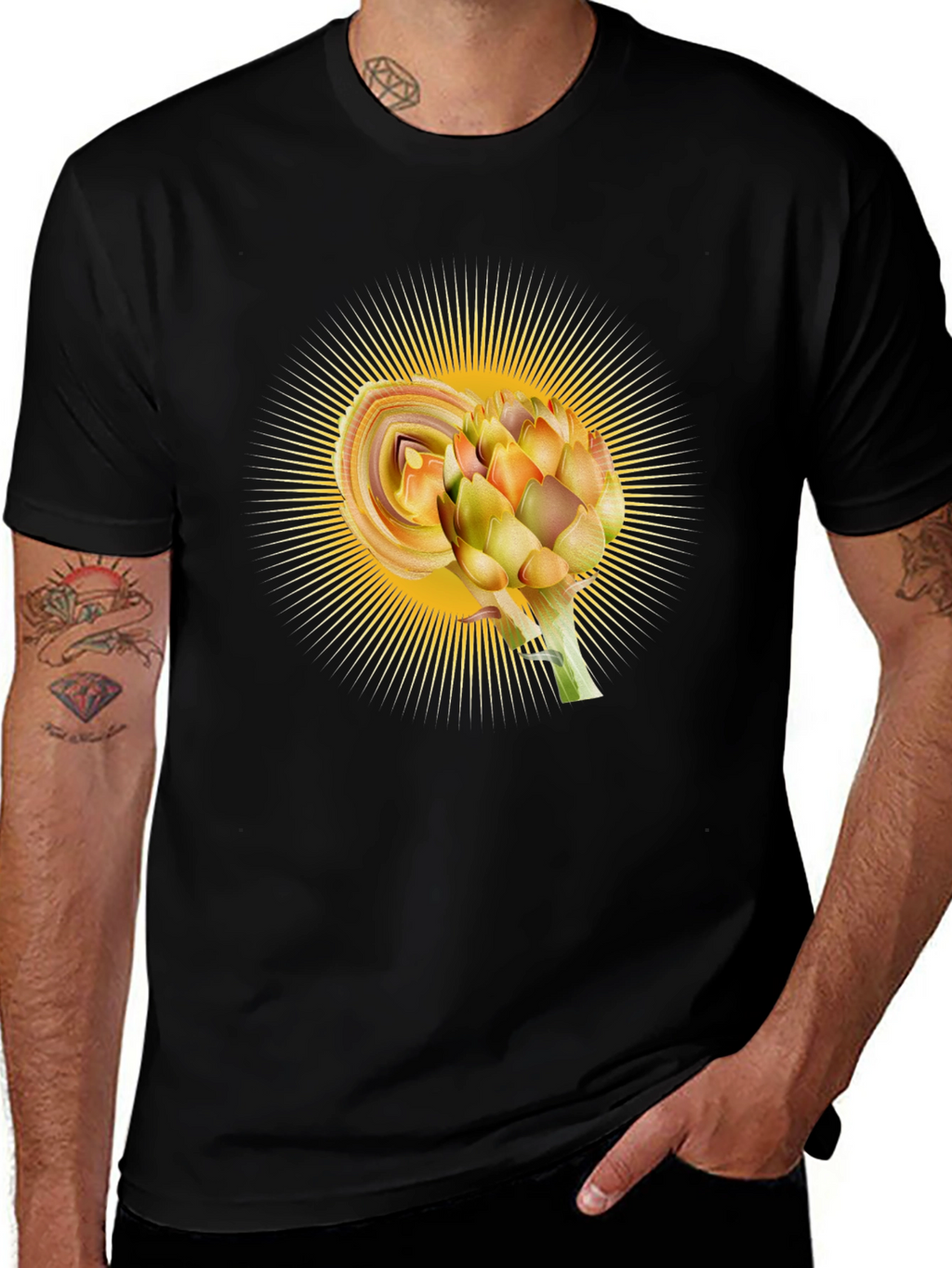 Artichoke Sunburst Graphic Tee