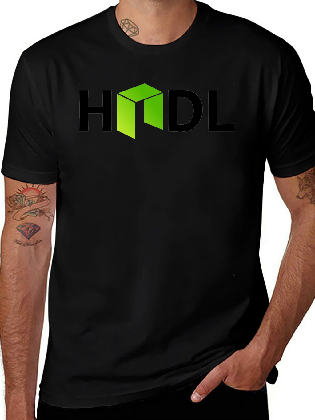 HODL Crypto T-Shirt - Bitcoin Blockchain Tee