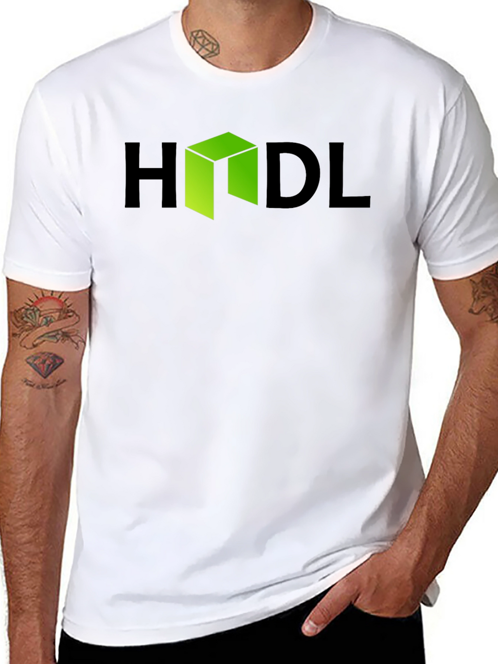 HODL Crypto T-Shirt - Bitcoin Blockchain Tee