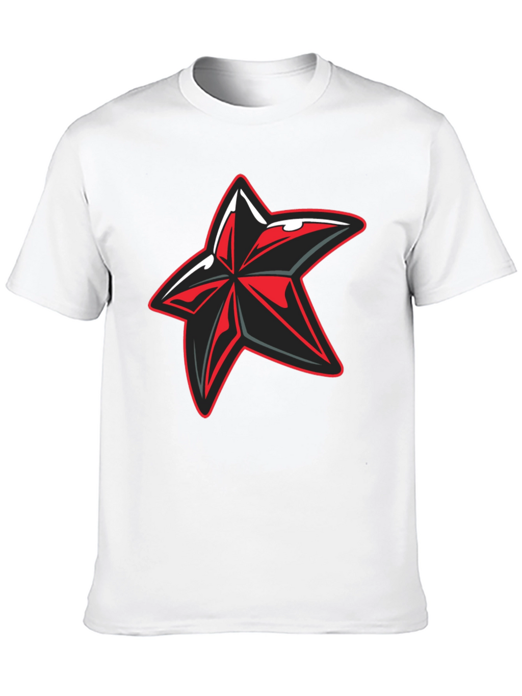 Cool Star Graphic Black T-Shirt