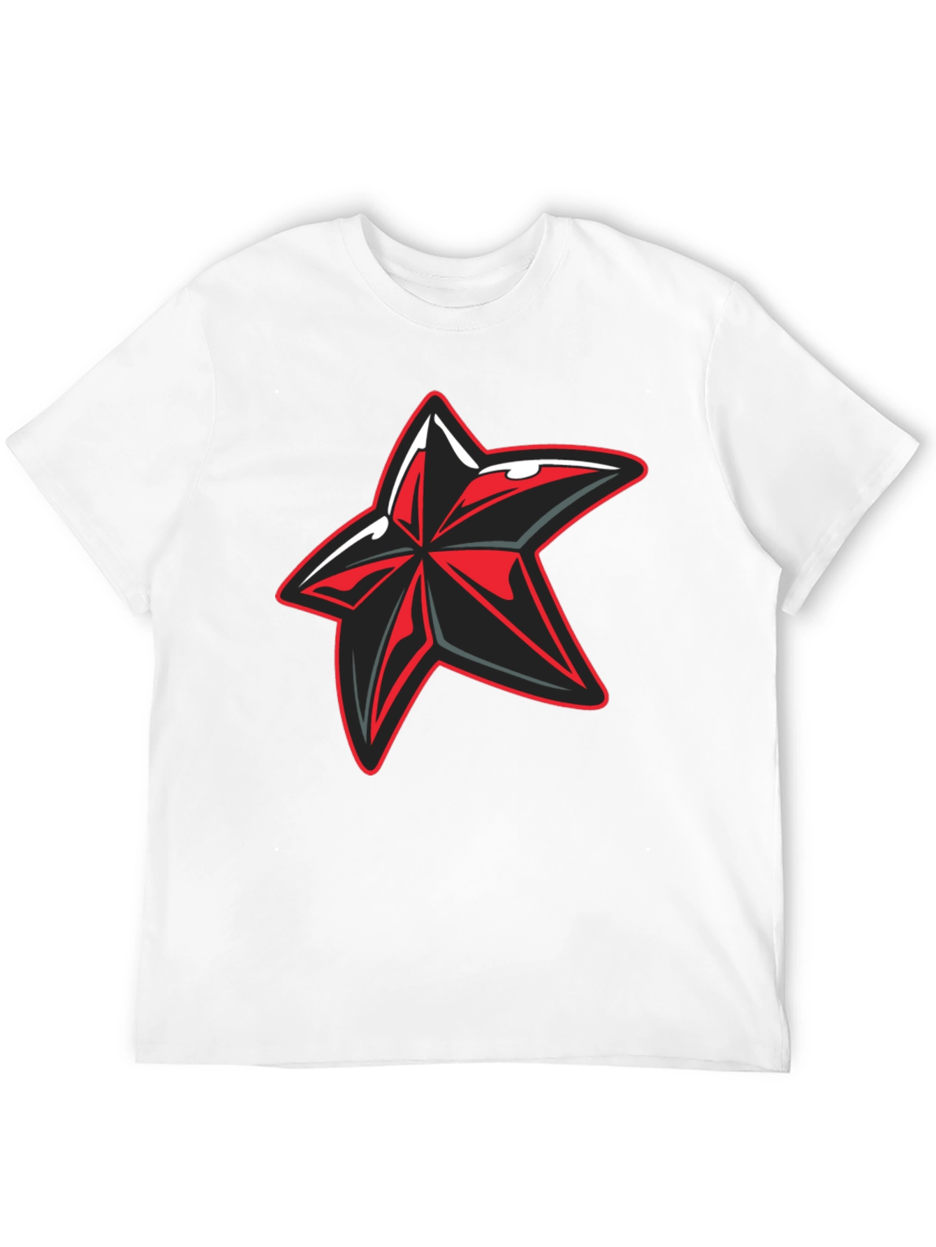 Cool Star Graphic Black T-Shirt