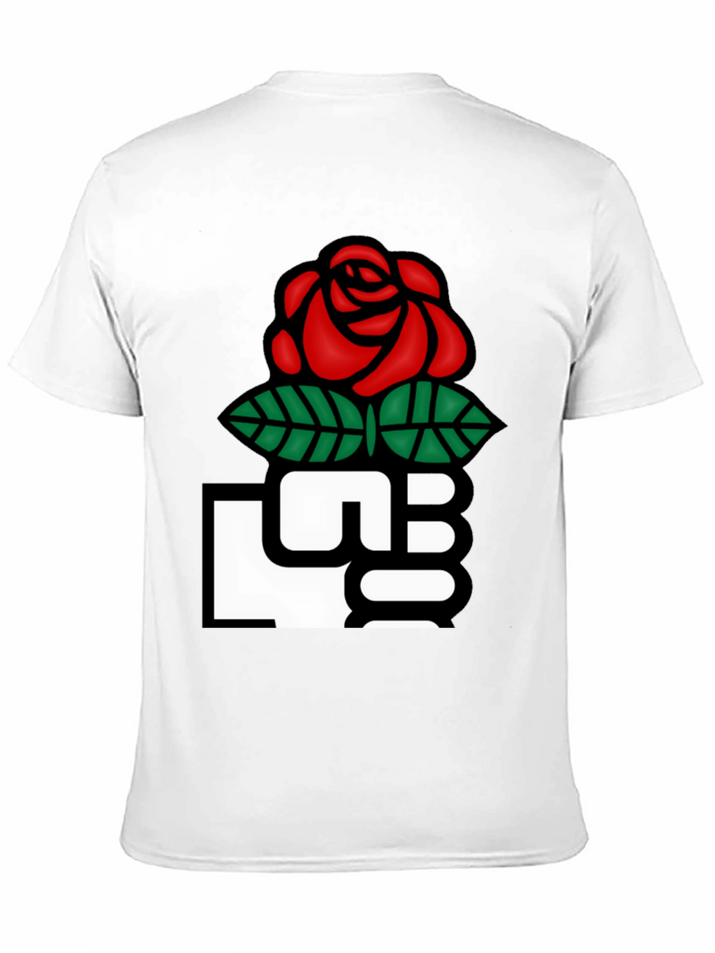 Rose Fist Graphic T-Shirt