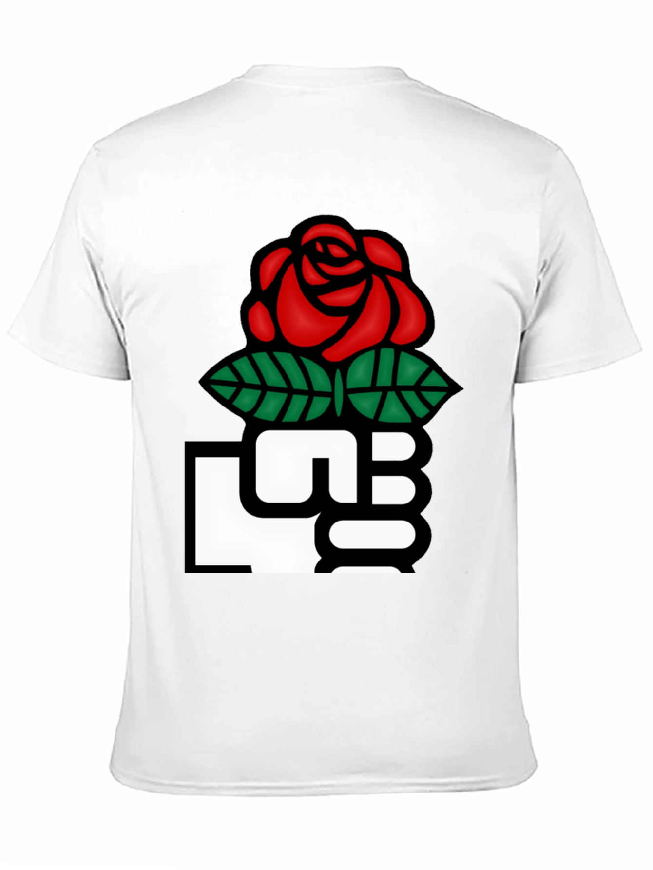 Rose Fist Graphic T-Shirt