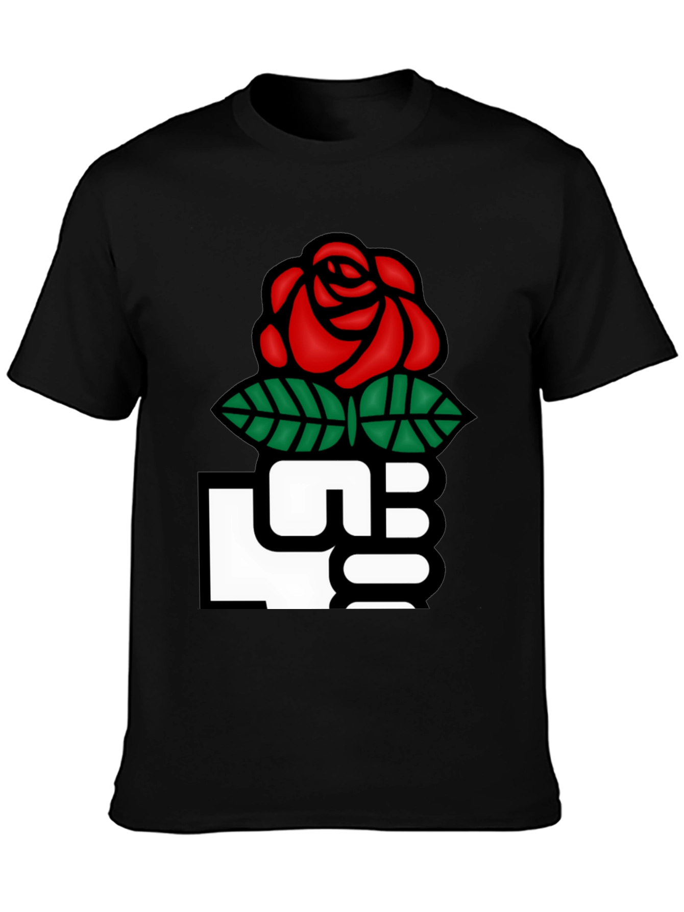 Rose Fist Graphic T-Shirt