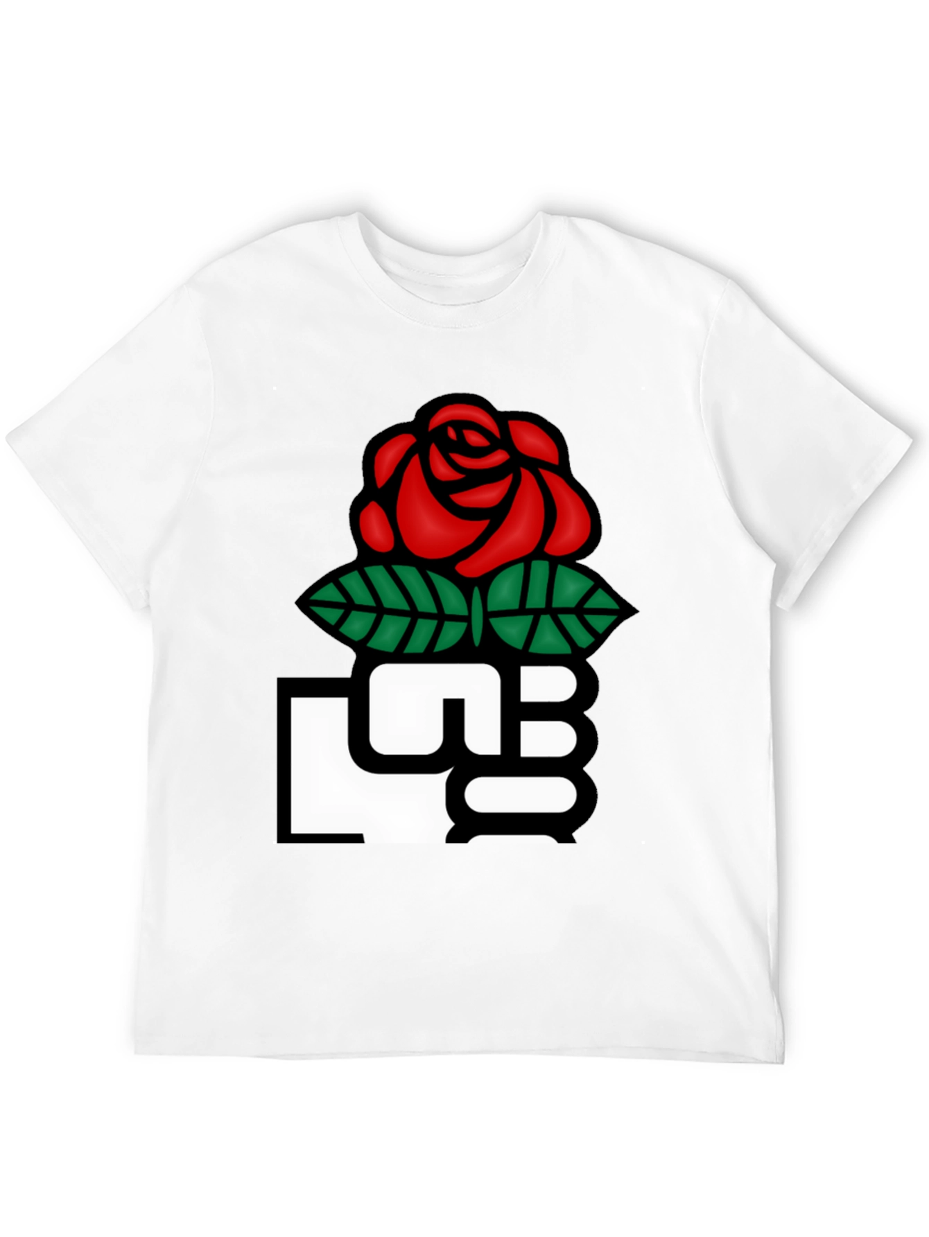 Rose Fist Graphic T-Shirt