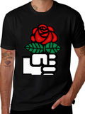 Rose Fist Graphic T-Shirt