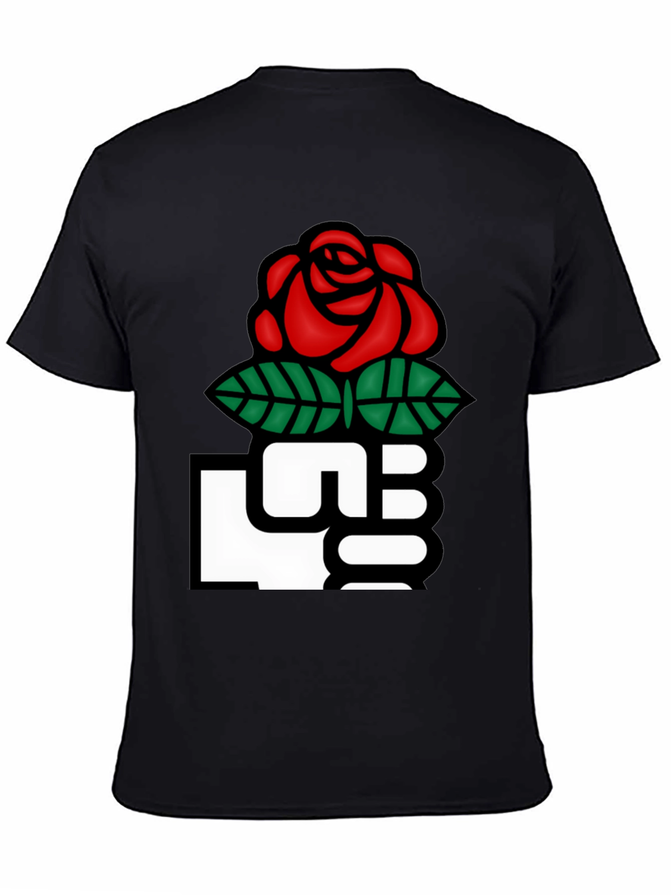Rose Fist Graphic T-Shirt