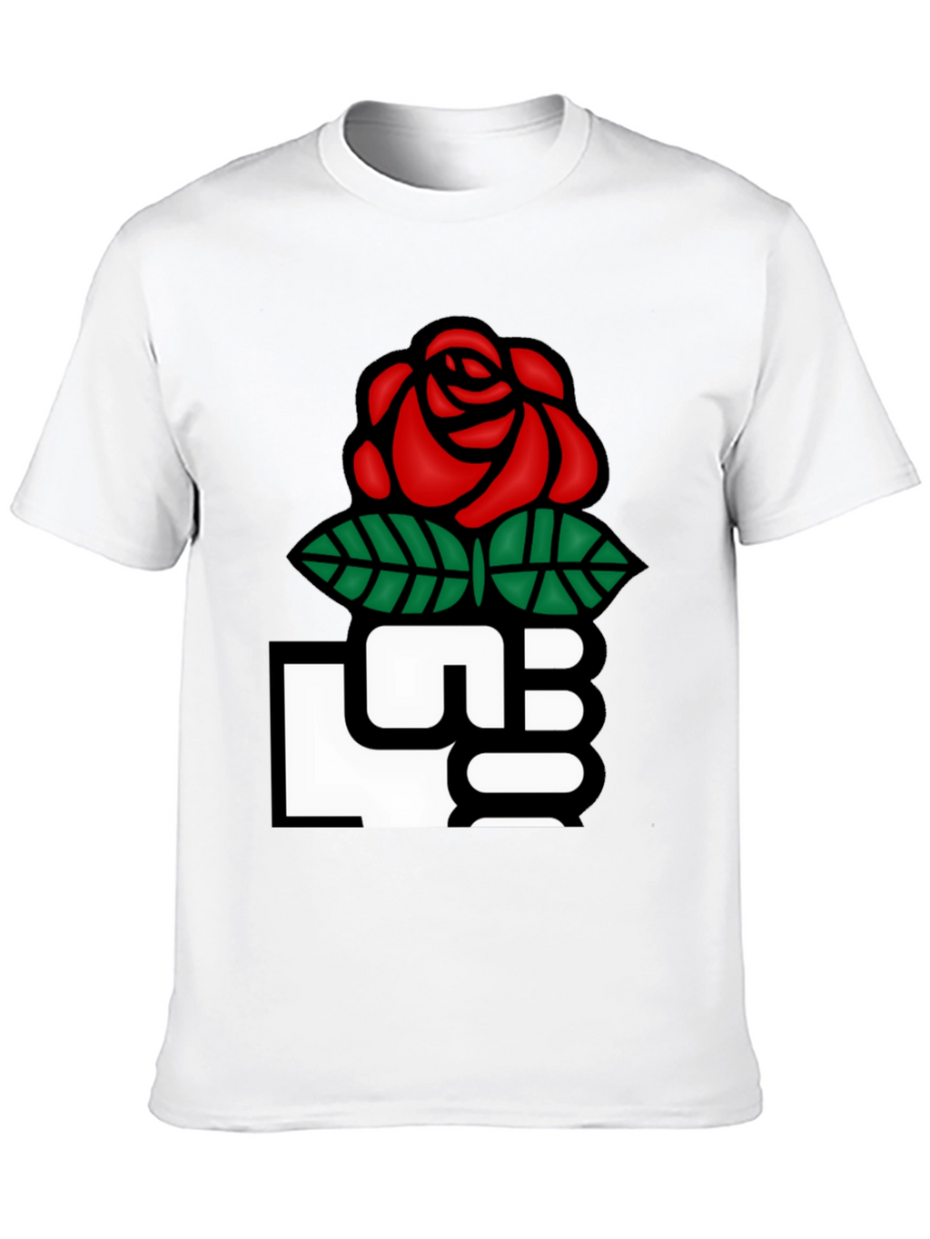 Rose Fist Graphic T-Shirt