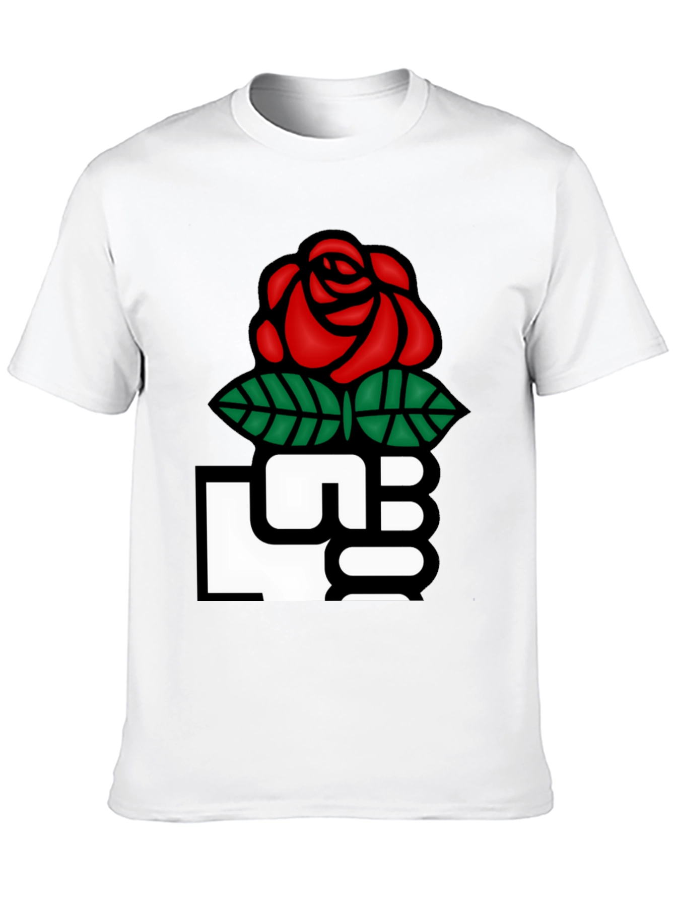 Rose Fist Graphic T-Shirt