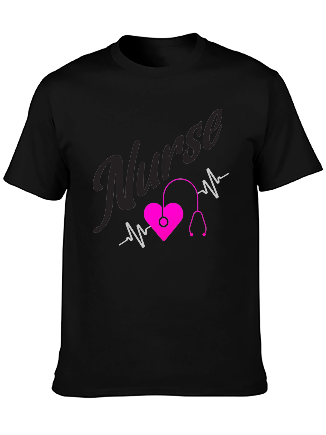 Nurse Heartbeat T-Shirt - Medical Professional Tee