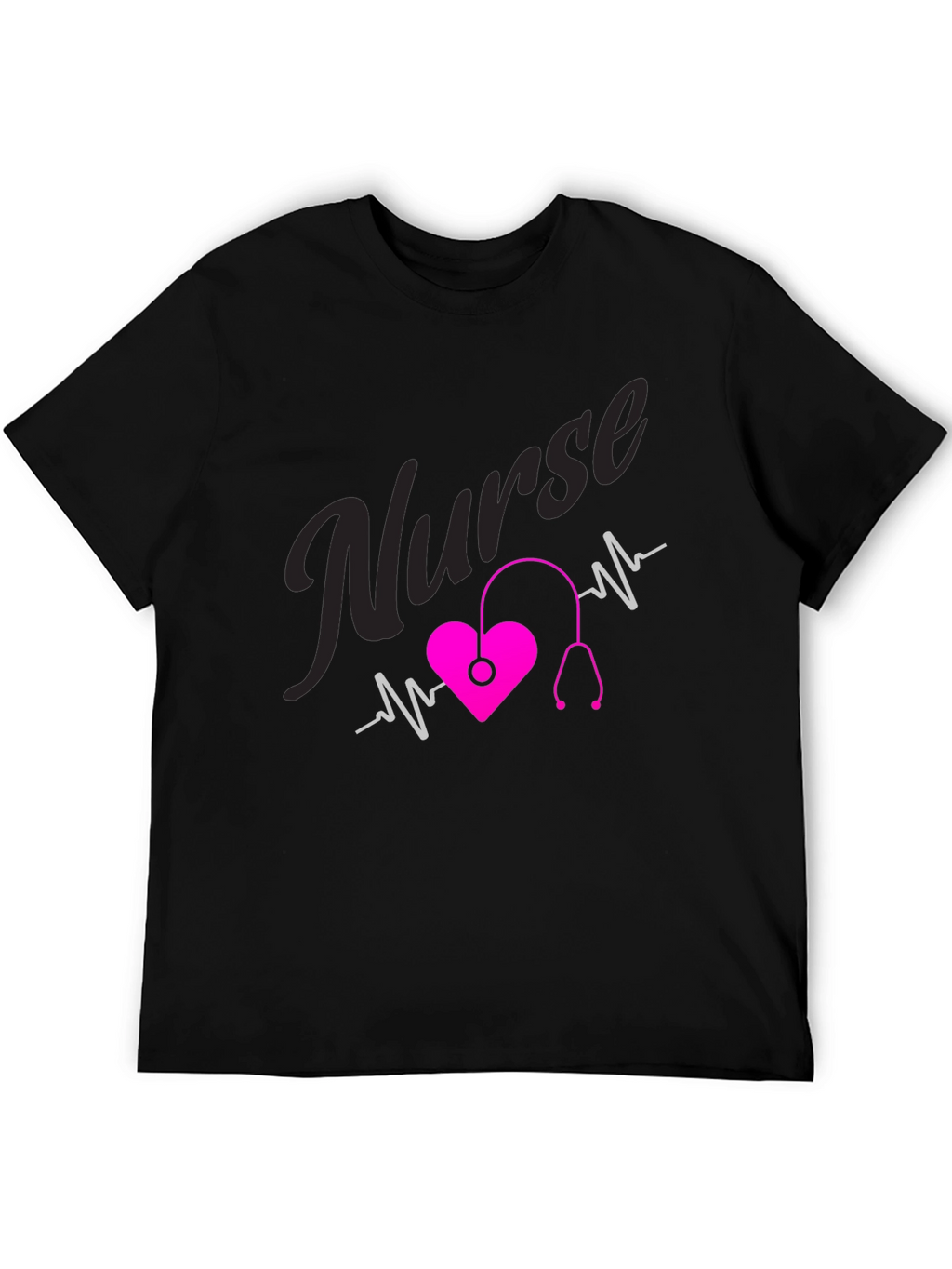 Nurse Heartbeat T-Shirt - Medical Professional Tee