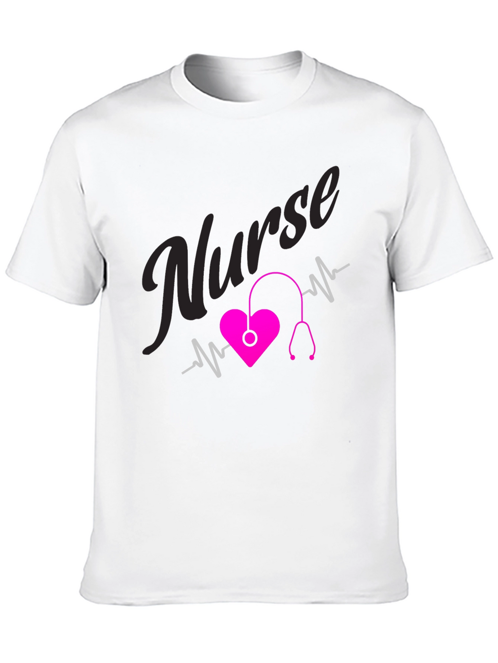 Nurse Heartbeat T-Shirt - Medical Professional Tee