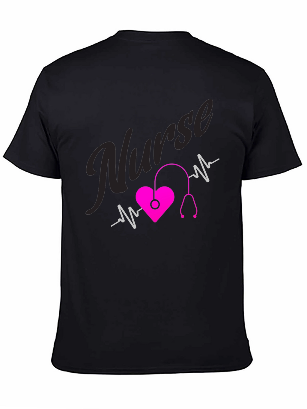 Nurse Heartbeat T-Shirt - Medical Professional Tee