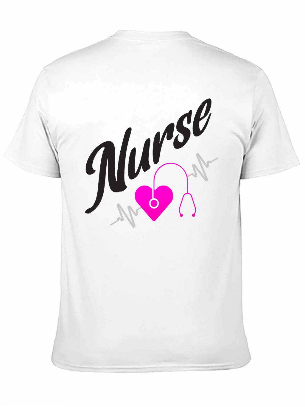 Nurse Heartbeat T-Shirt - Medical Professional Tee