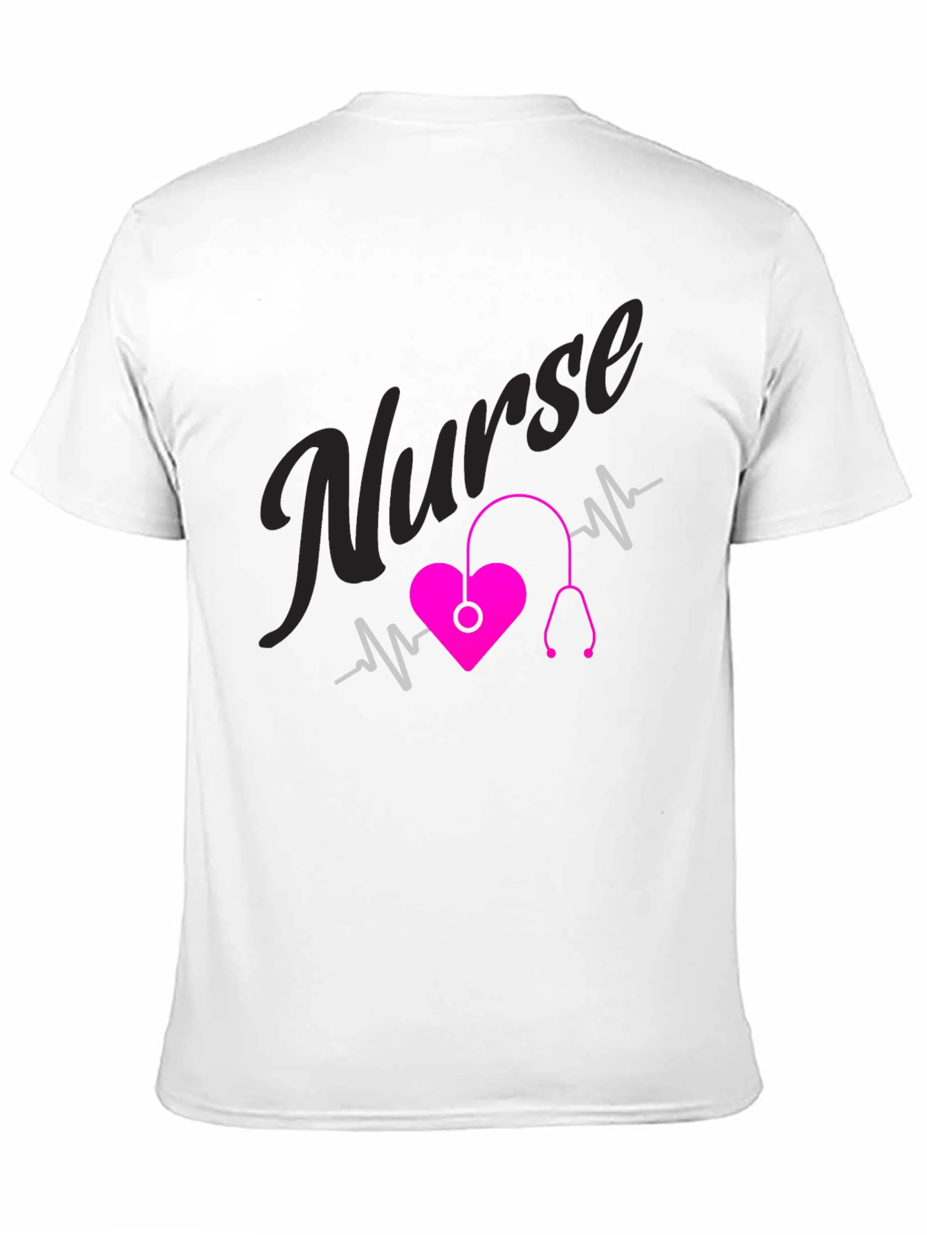 Nurse Heartbeat T-Shirt - Medical Professional Tee