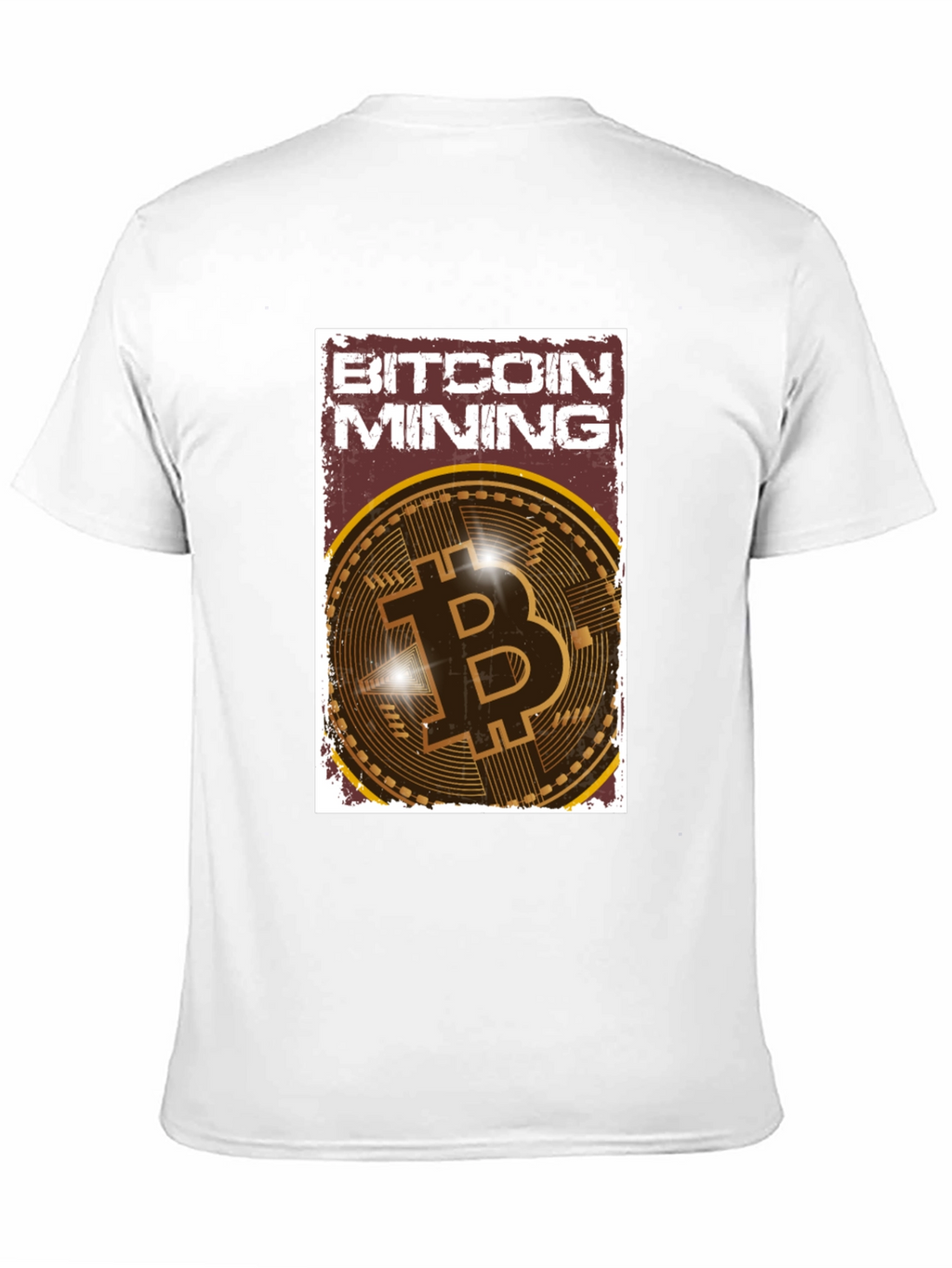 Bitcoin Mining Graphic Tee - Crypto Enthusiast T-Shirt