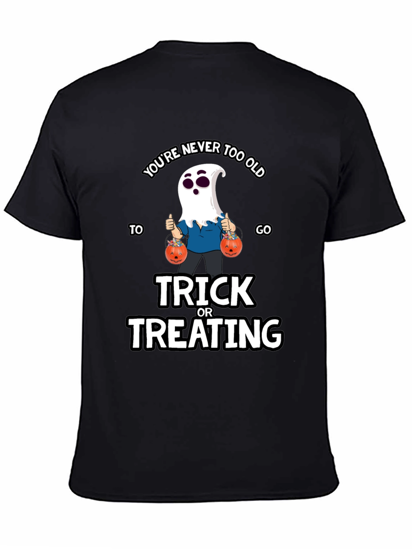 Funny Halloween Ghost T-Shirt - Trick or Treating