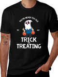 Funny Halloween Ghost T-Shirt - Trick or Treating