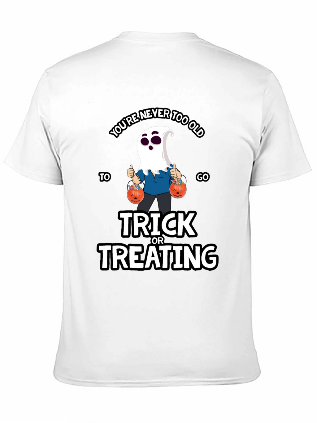 Funny Halloween Ghost T-Shirt - Trick or Treating