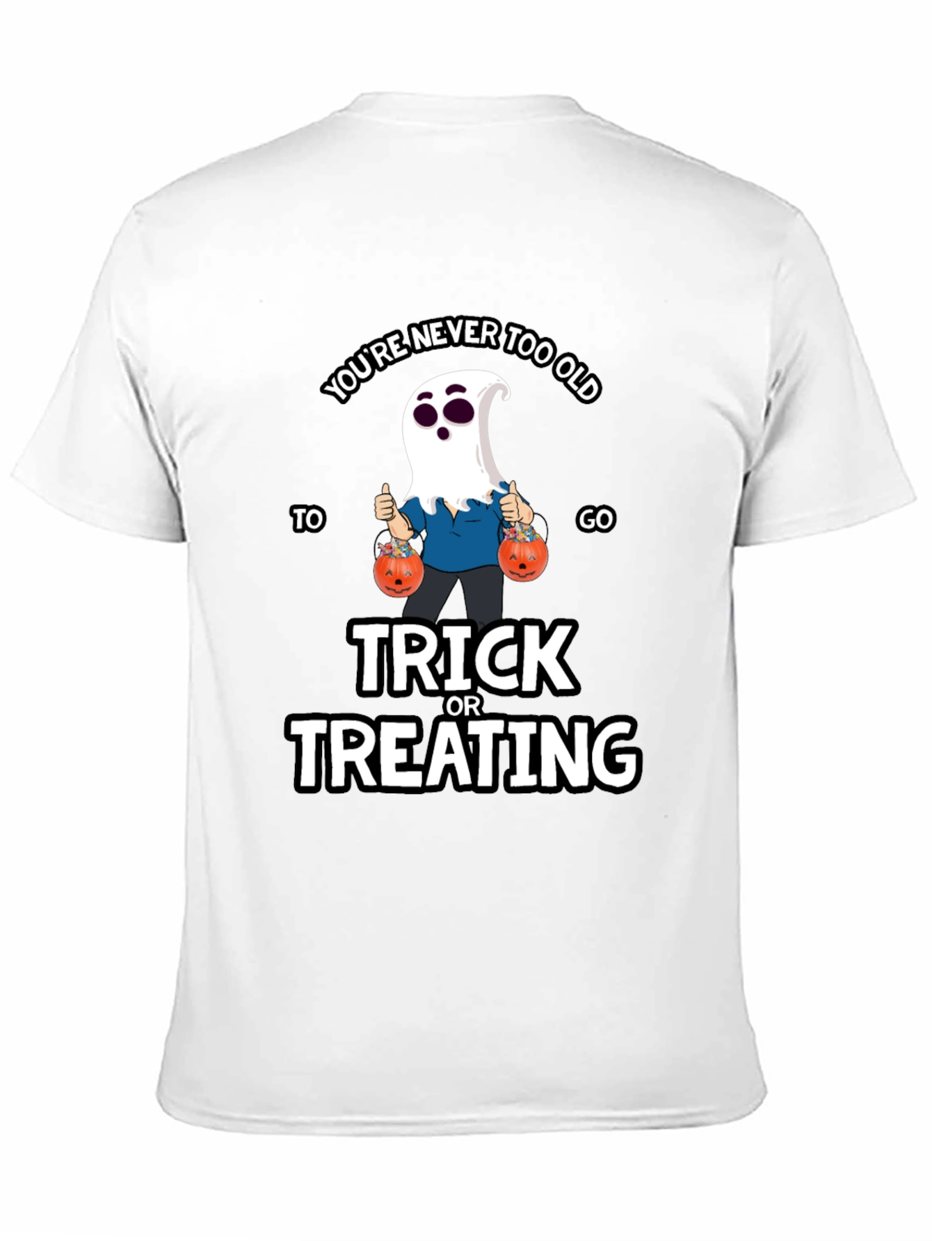Funny Halloween Ghost T-Shirt - Trick or Treating