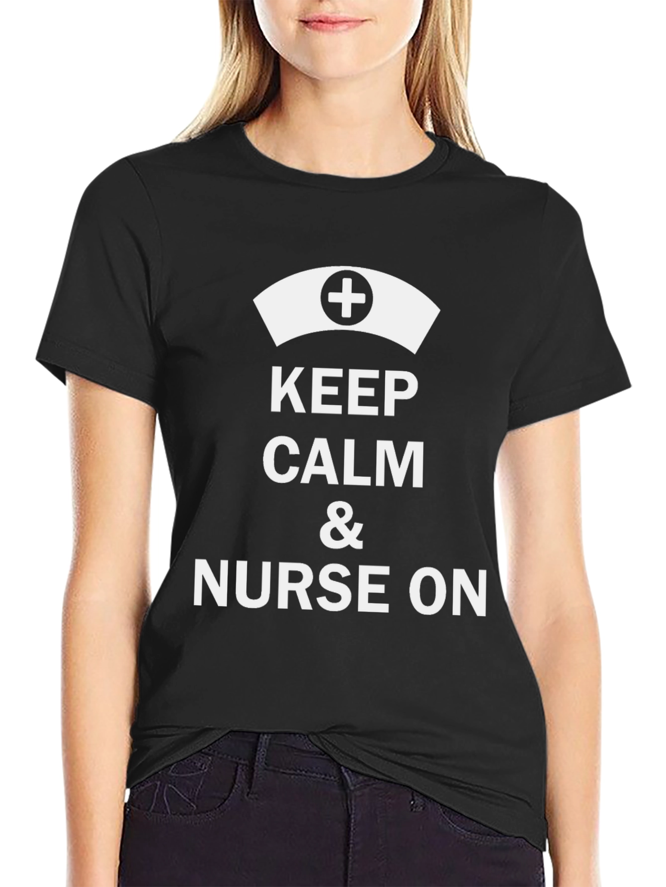 Keep Calm & Nurse On T-Shirt