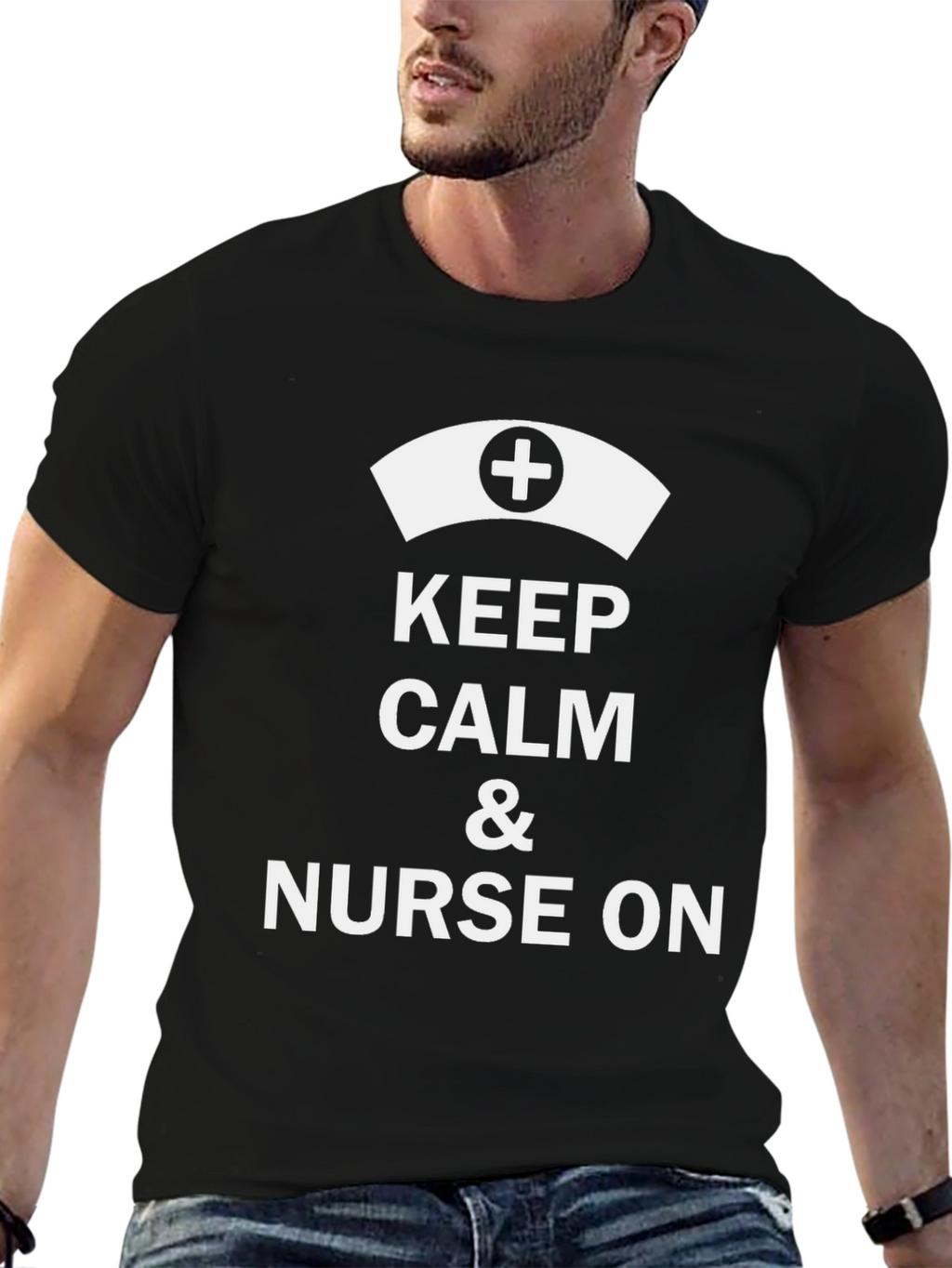 Keep Calm & Nurse On T-Shirt