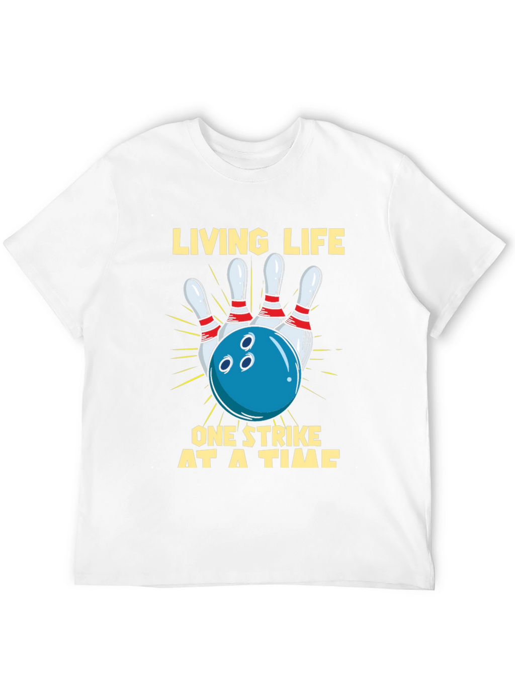 Bowling Strike Graphic T-Shirt
