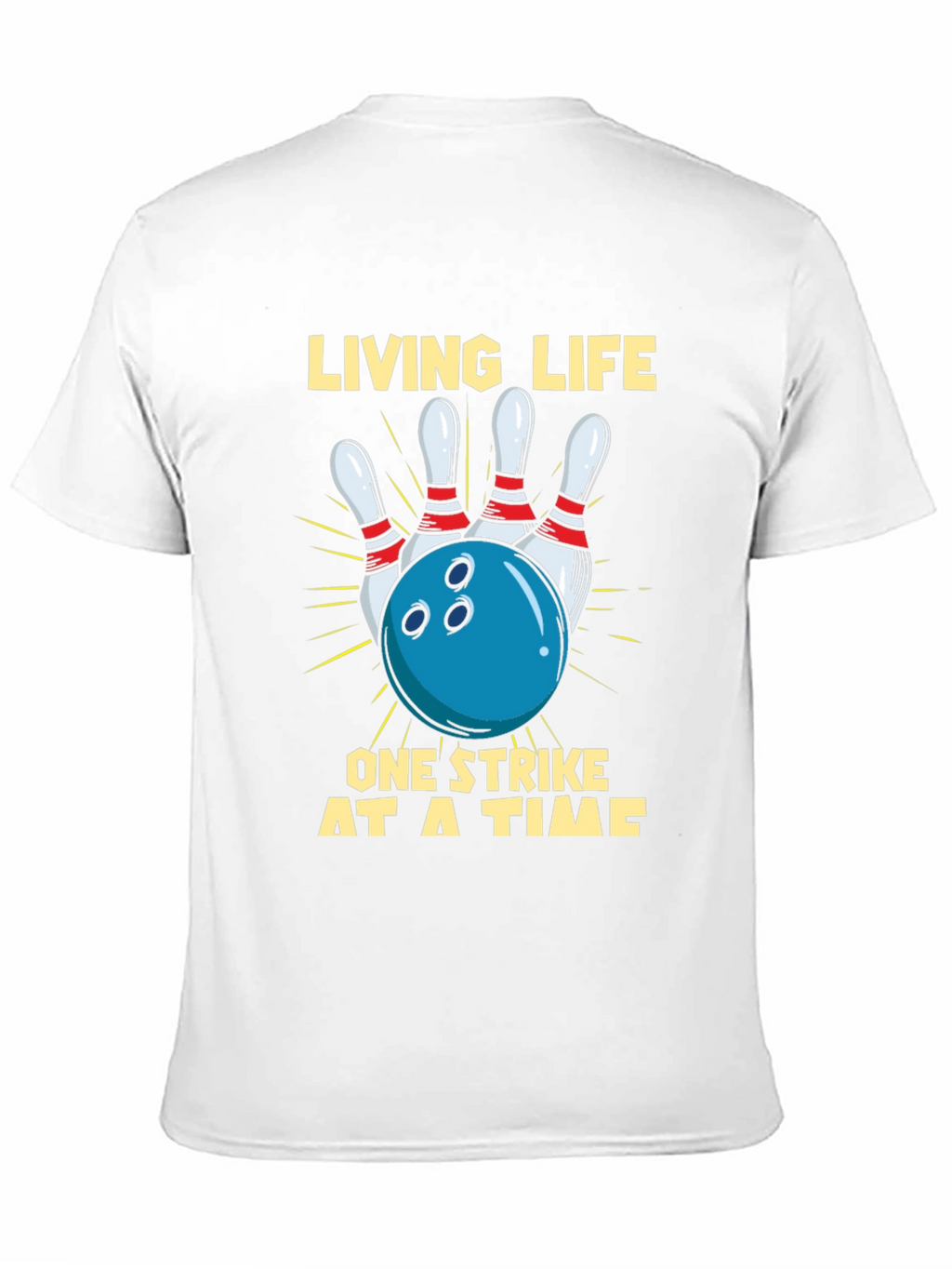 Bowling Strike Graphic T-Shirt
