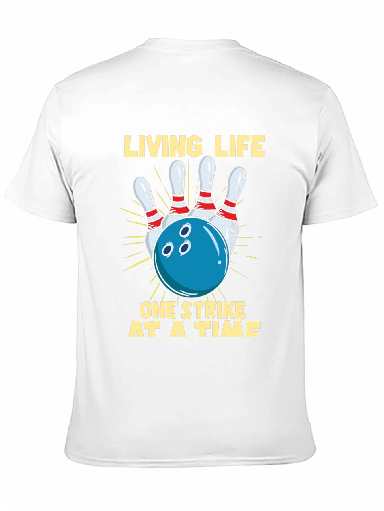 Bowling Strike Graphic T-Shirt