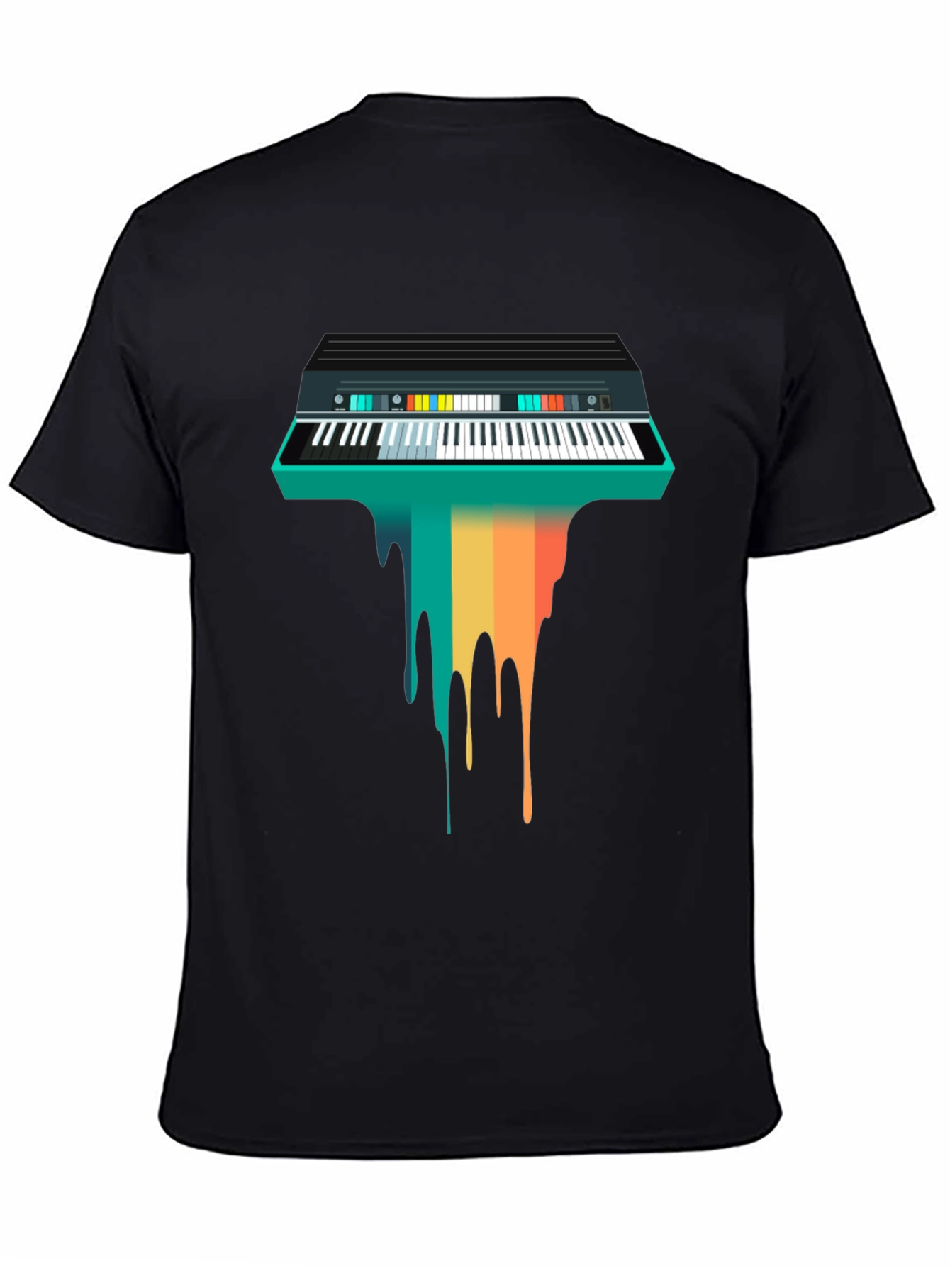 Retro Synth Wave T-Shirt - Unique Musician Tee