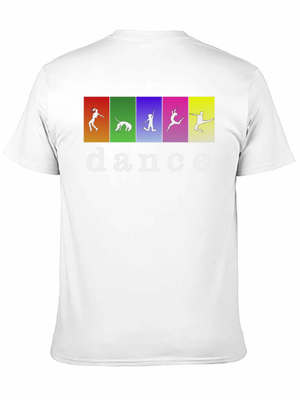 Dance Silhouette Graphic Tee - Black