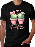 Cactus Valentines Day Graphic Tee