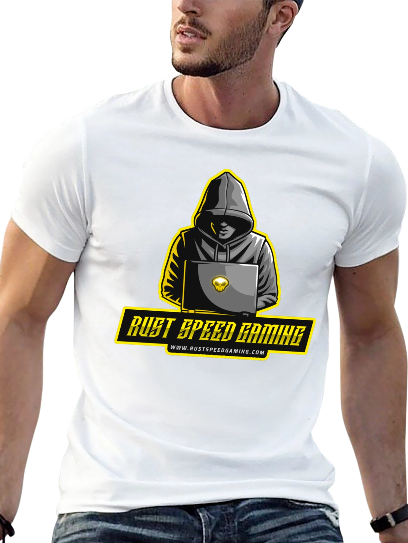 Rust Speed Gaming Black T-Shirt