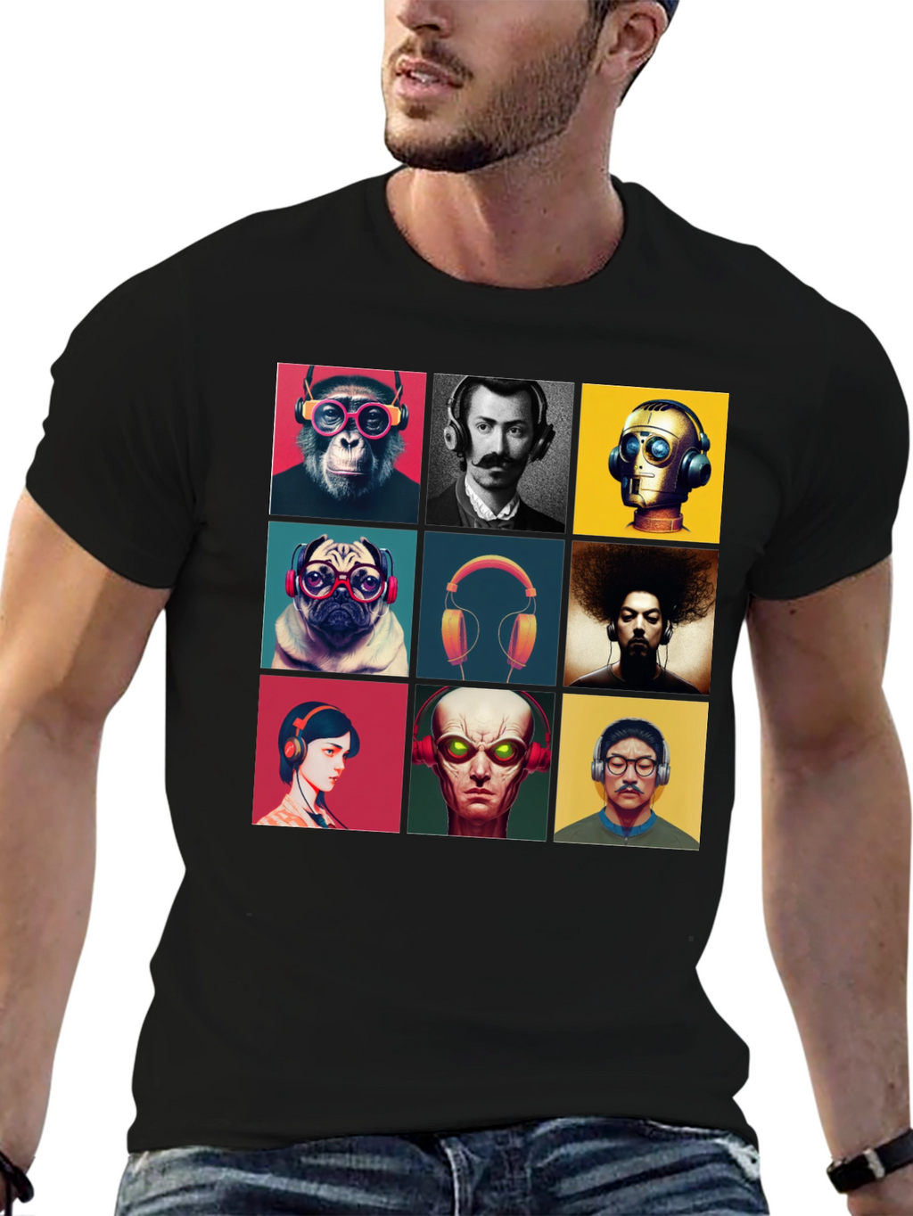 Nine Heads T-Shirt