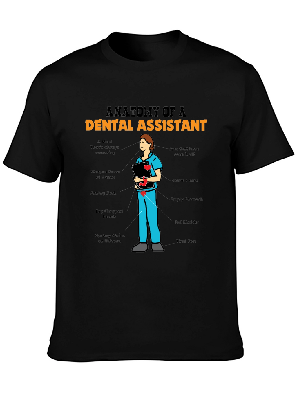 Anatomy of a Dental Assistant T-Shirt