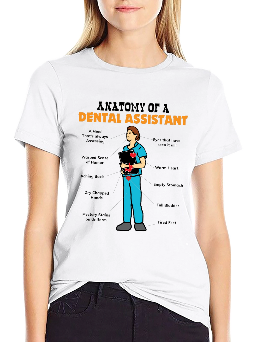Anatomy of a Dental Assistant T-Shirt