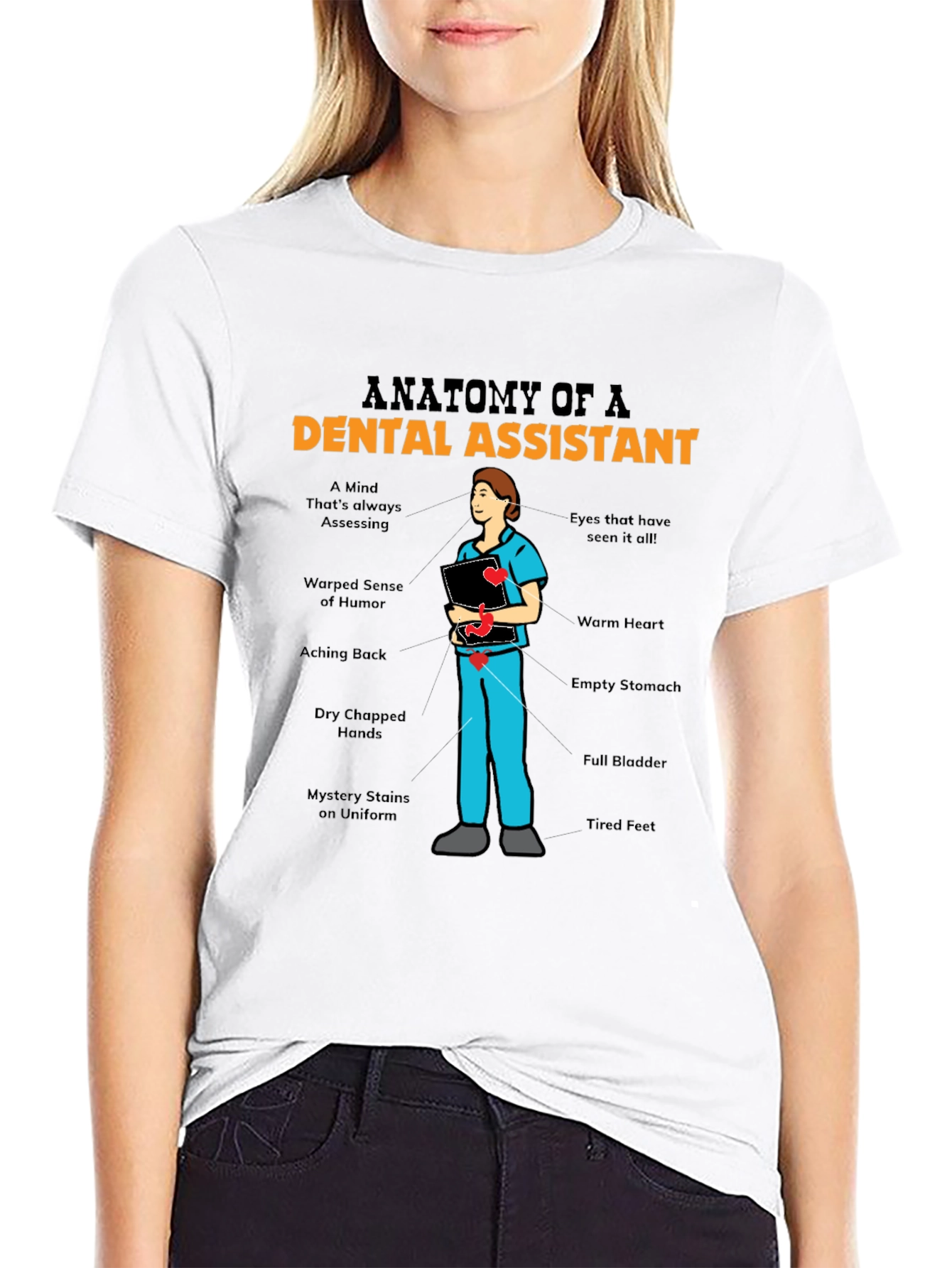Anatomy of a Dental Assistant T-Shirt