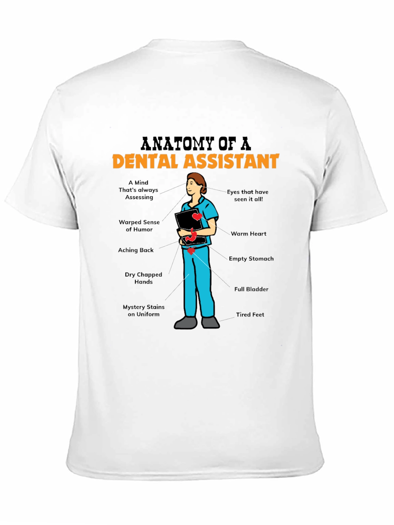 Anatomy of a Dental Assistant T-Shirt