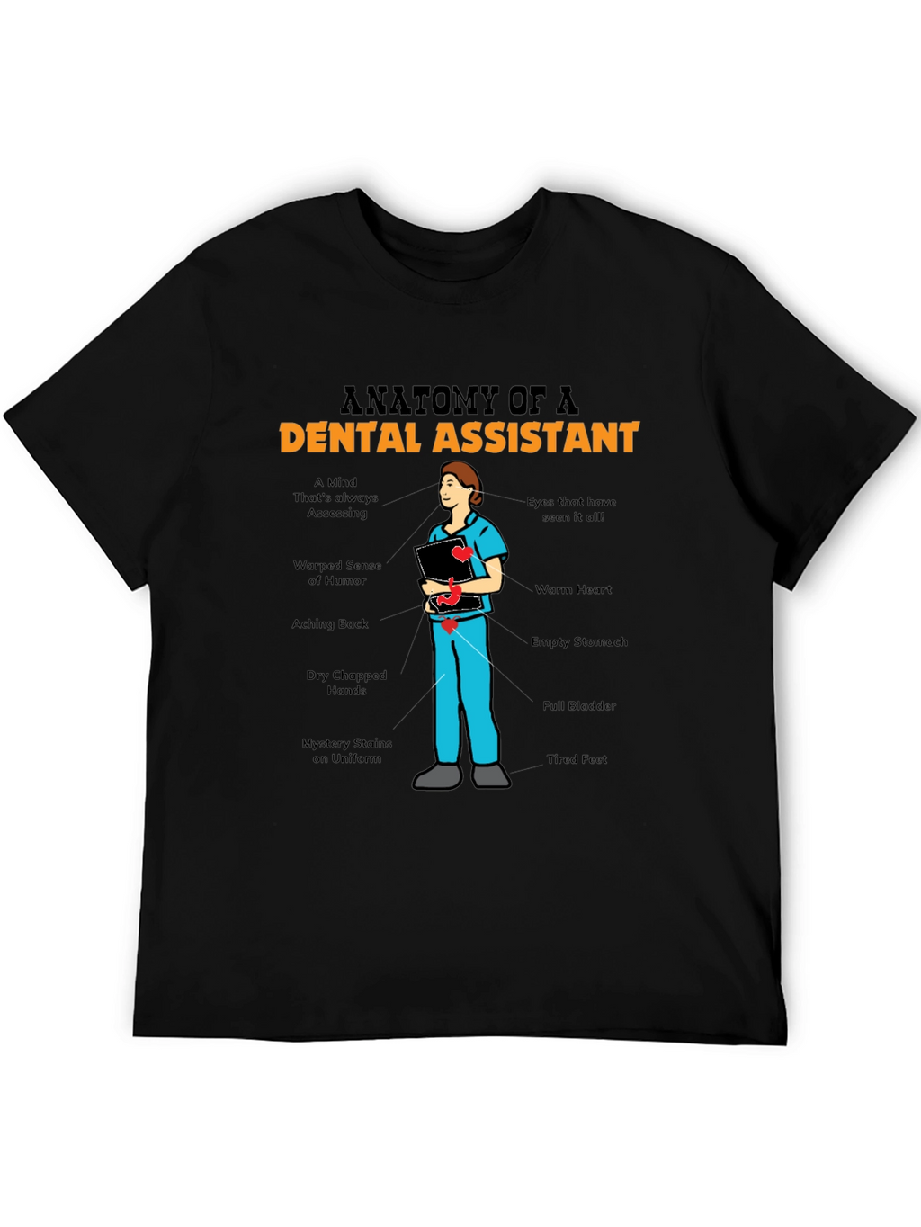 Anatomy of a Dental Assistant T-Shirt