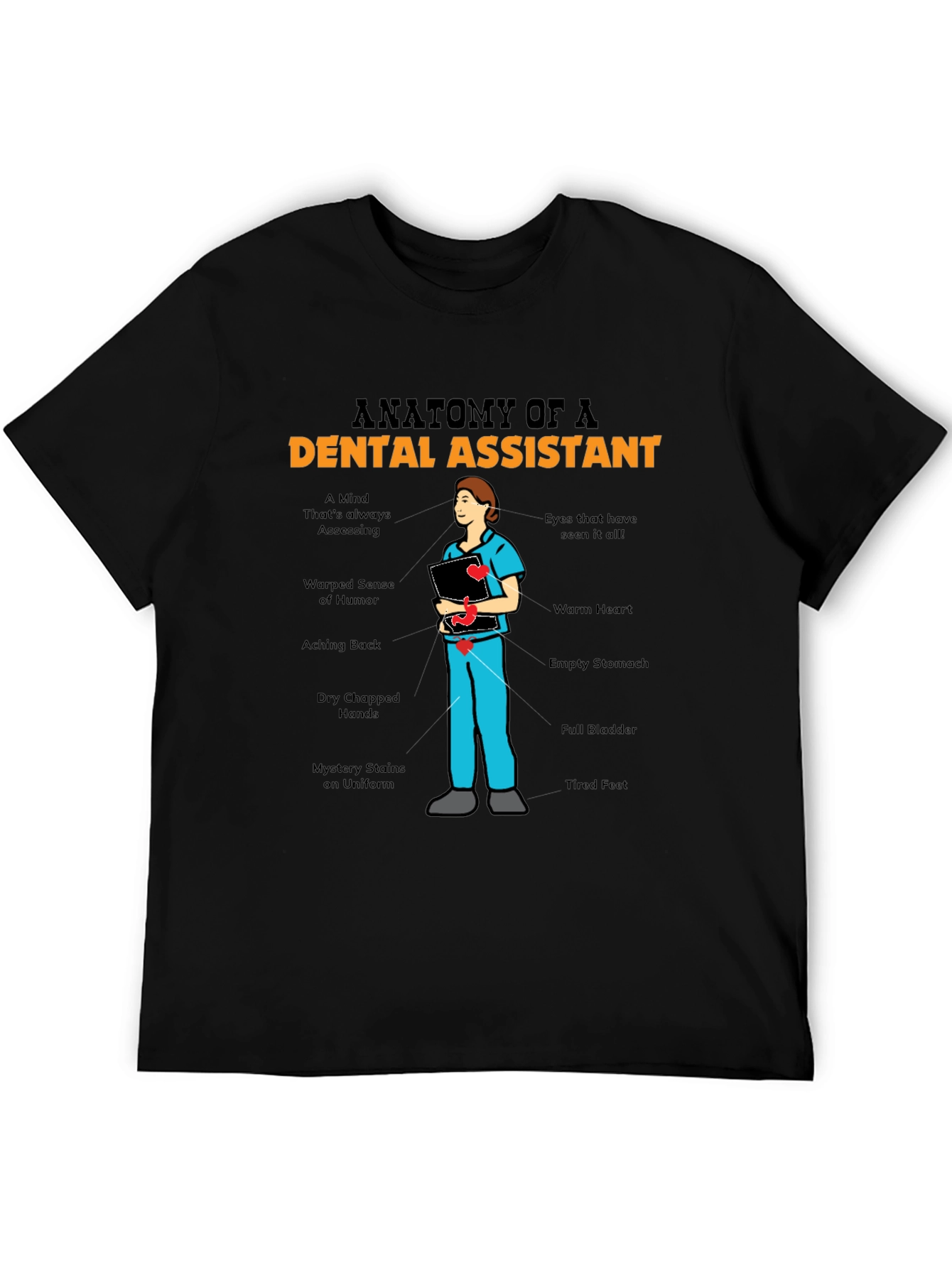 Anatomy of a Dental Assistant T-Shirt
