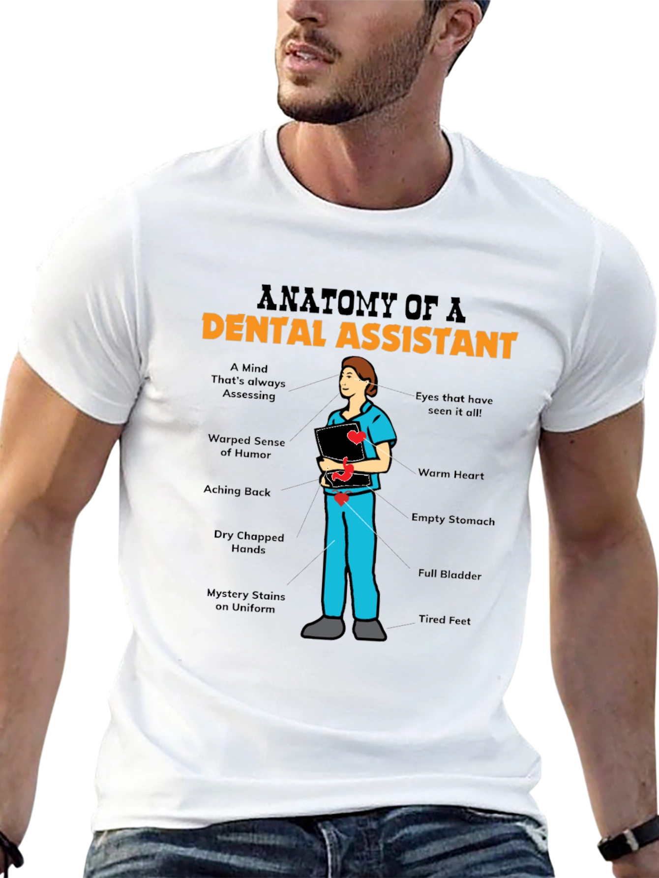 Anatomy of a Dental Assistant T-Shirt